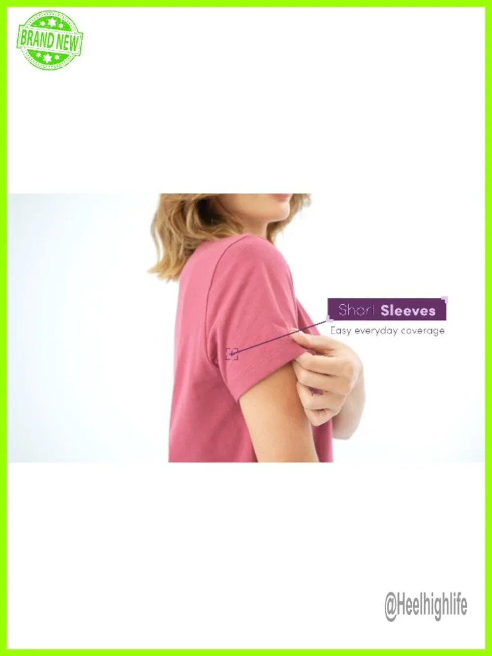 Fruit of the Loom Women's Short Sleeve V-Neck T-Shirt 2 Pack